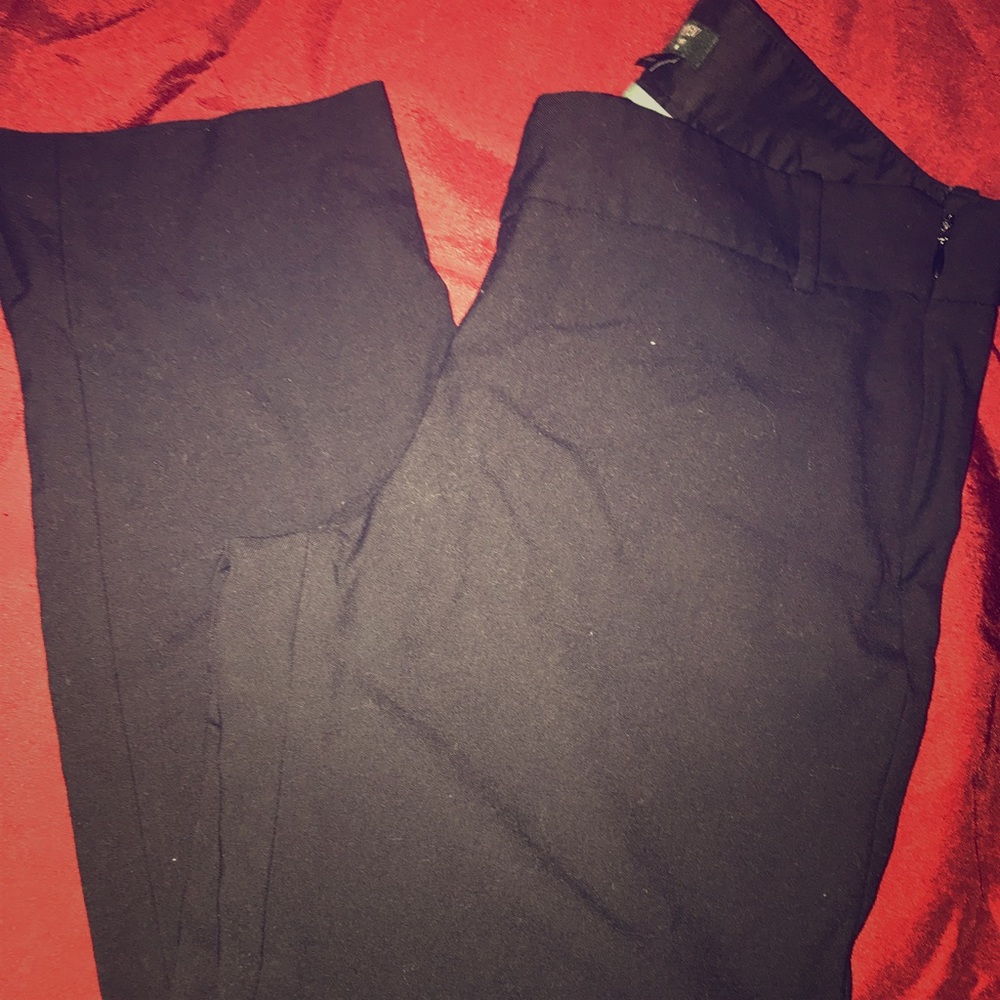 J. Crew city fit black capri dress pants